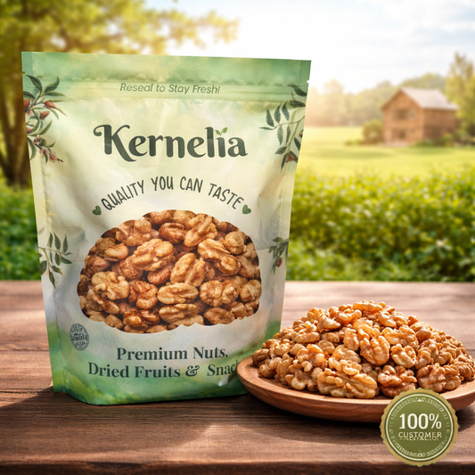 California Chandler Walnuts – Shelled Halves & Pieces