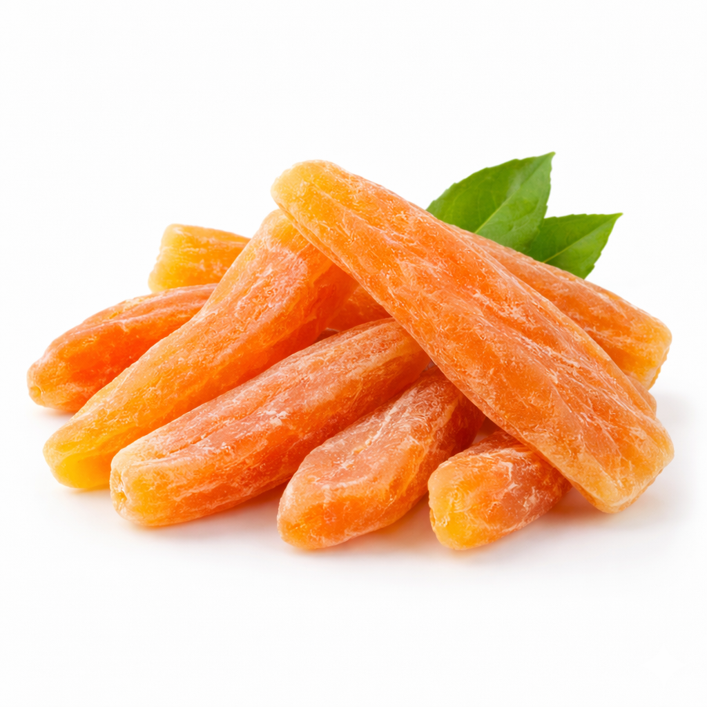 Unsulphured Dried Papaya Spears – Sweet & Soft