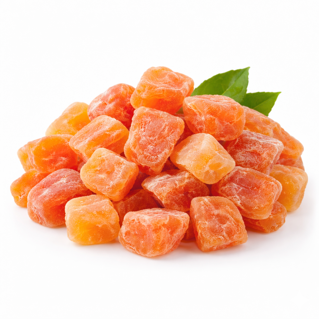 Dried Papaya Chunks – Tropical Flavor & Soft Bite