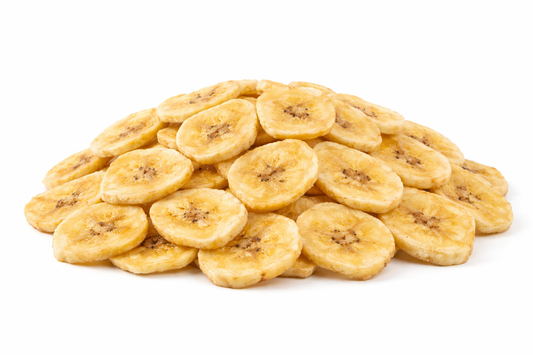 Dried Banana Chips – Unsweetened, Crisp Texture & Pure Banana Flavor