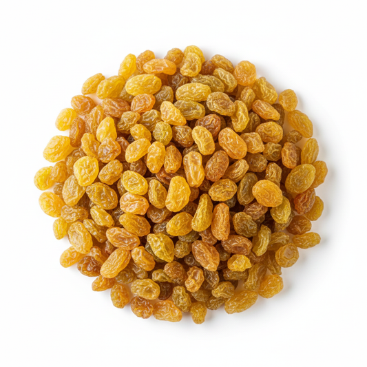 Jumbo Golden Raisins – Fancy Grade, No Added Oil