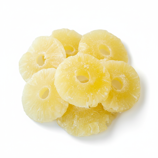 Unsulphured Dried Pineapple Rings – Sweet, Golden & Tropical Flavor