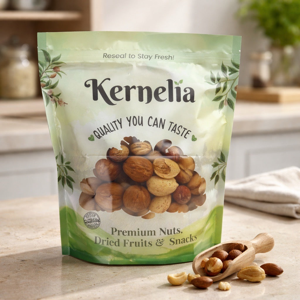 In-Shell Nut Selection – Raw Almonds, Walnuts, Hazelnuts & Pecans