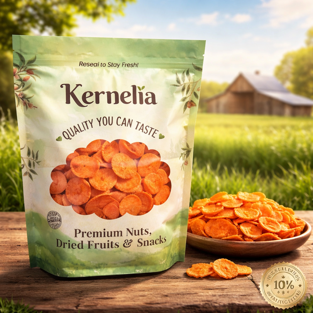 Sea Salt Carrot Chips – A Crispy Snack