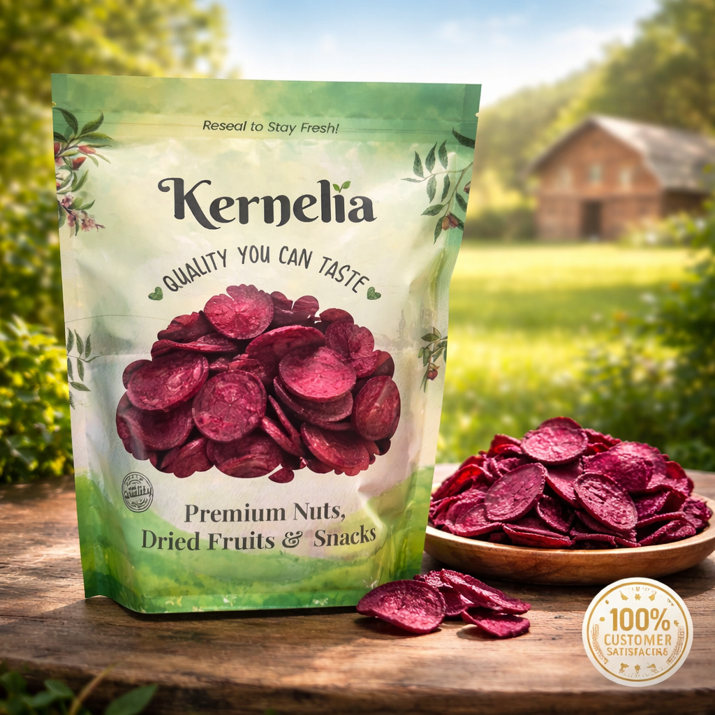 Sea-Salted Beet Chips – Crunchy & Clean Ingredients