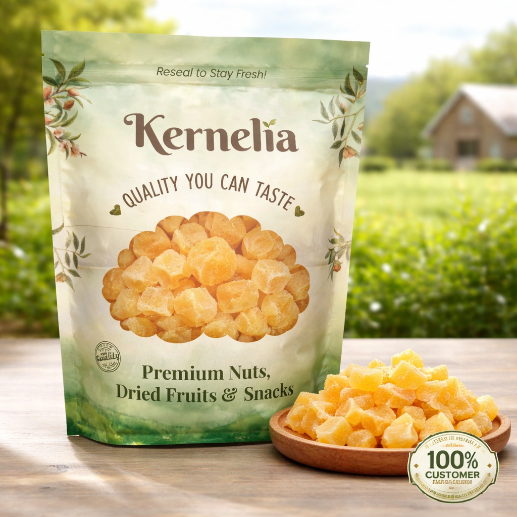 Dried Pineapple Dices – Bright Tropical Flavor, Soft & Chewy Bite