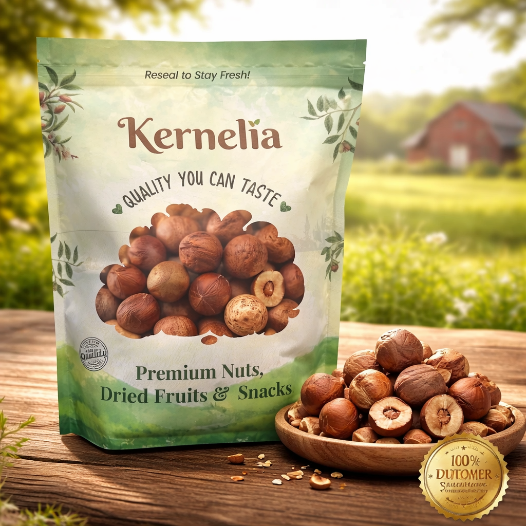 In-Shelled Hazelnuts Grown in Oregon – Whole & Unsalted