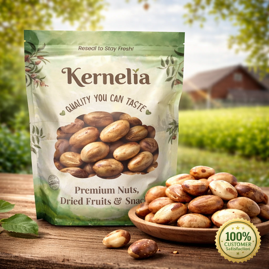 Brazil Nuts – Whole Raw Kernels & Unsalted