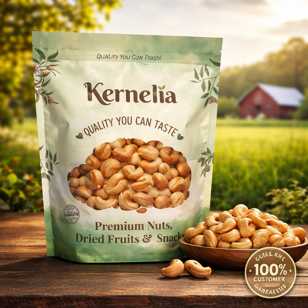 Pure Raw Cashews – Whole & Unsalted