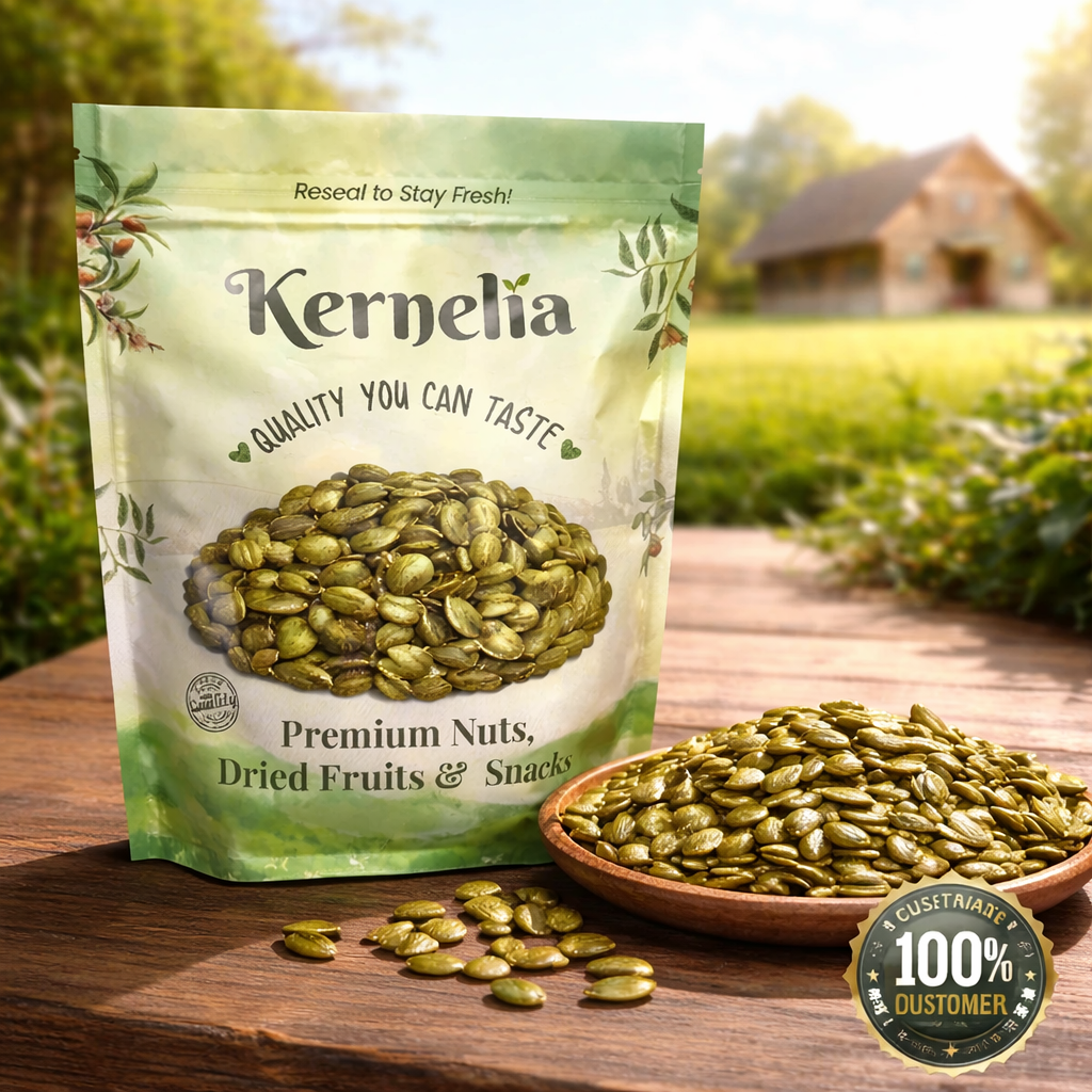 Pumpkin Seeds Pepitas – Roasted, Salted & No Shell