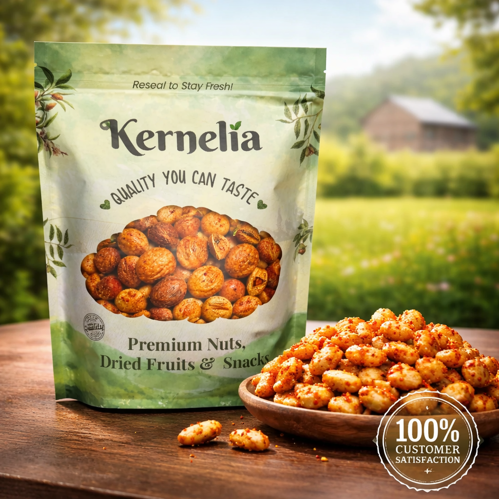 Japanese-Style Chili Peanut Crackers – Spicy Crunch