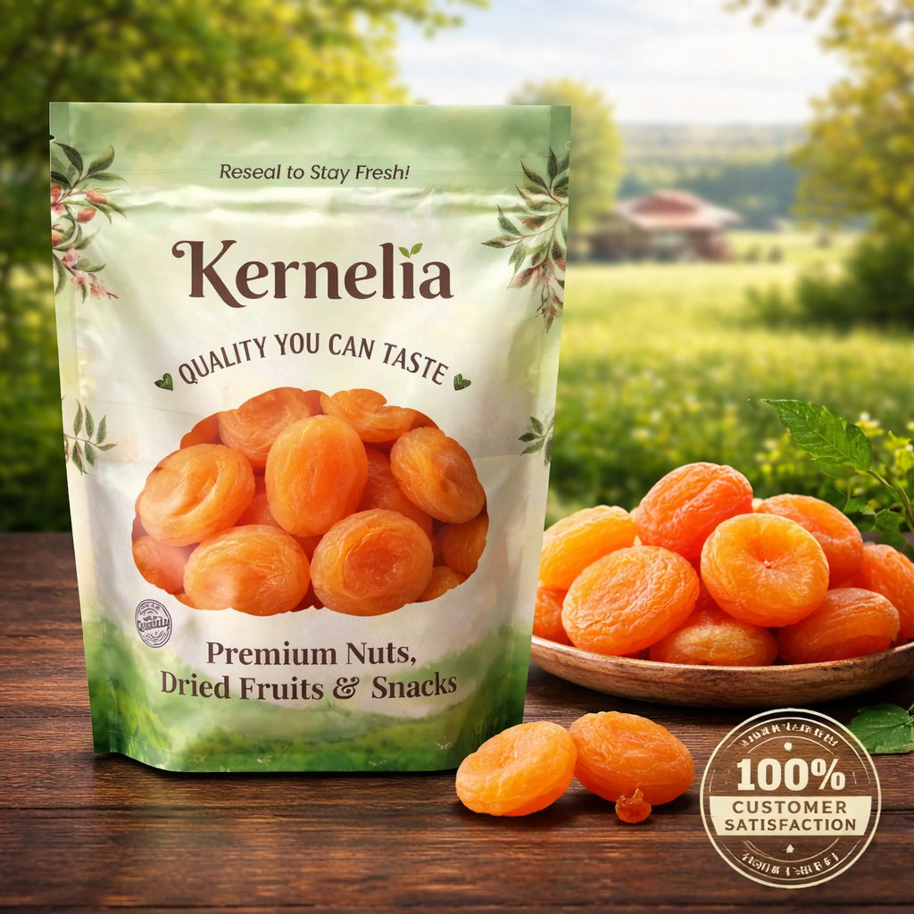Jumbo Turkish Dried Apricots – Sweet, Soft & Juicy