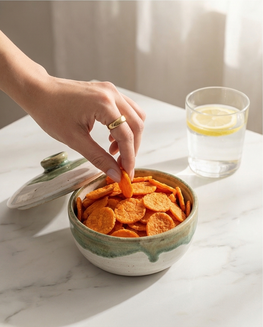 Sea Salt Carrot Chips – A Crispy Snack