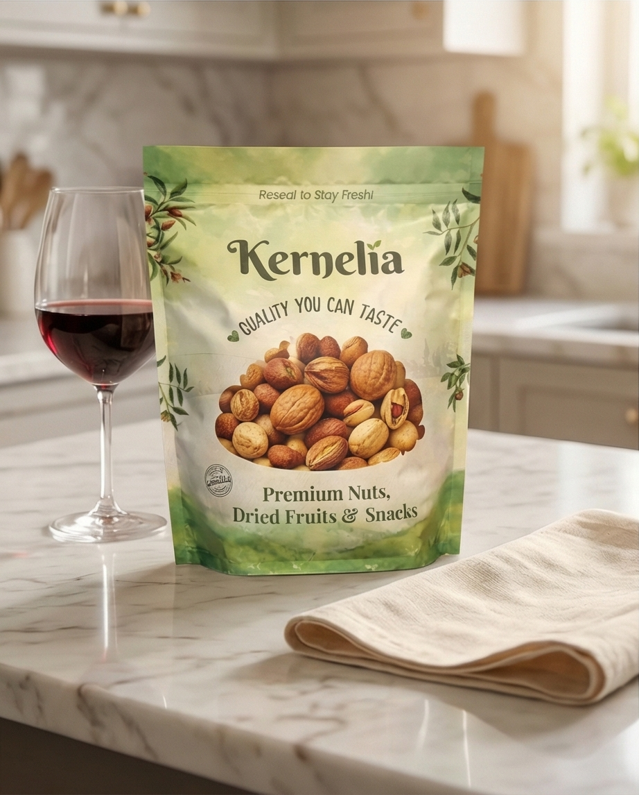 Assorted Nuts In-Shell – A Mix of Raw Almonds, Walnuts, Hazelnuts, Pecans & Brazil Nuts