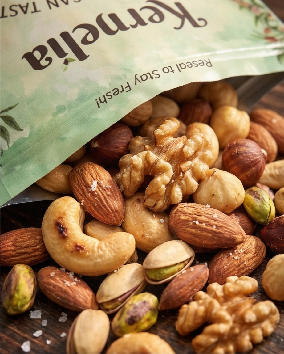 In-Shell Nut Selection – Raw Almonds, Walnuts, Hazelnuts & Pecans