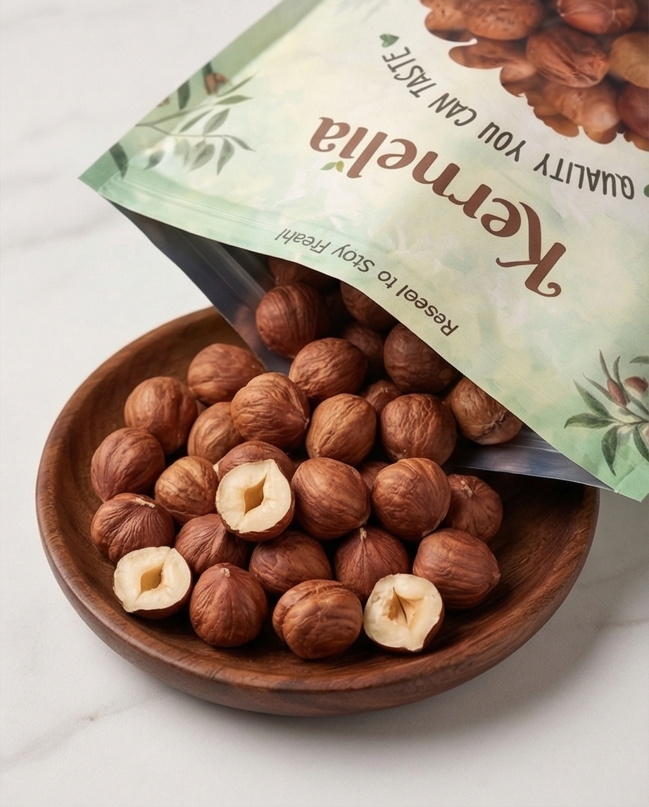 In-Shelled Hazelnuts Grown in Oregon – Whole & Unsalted