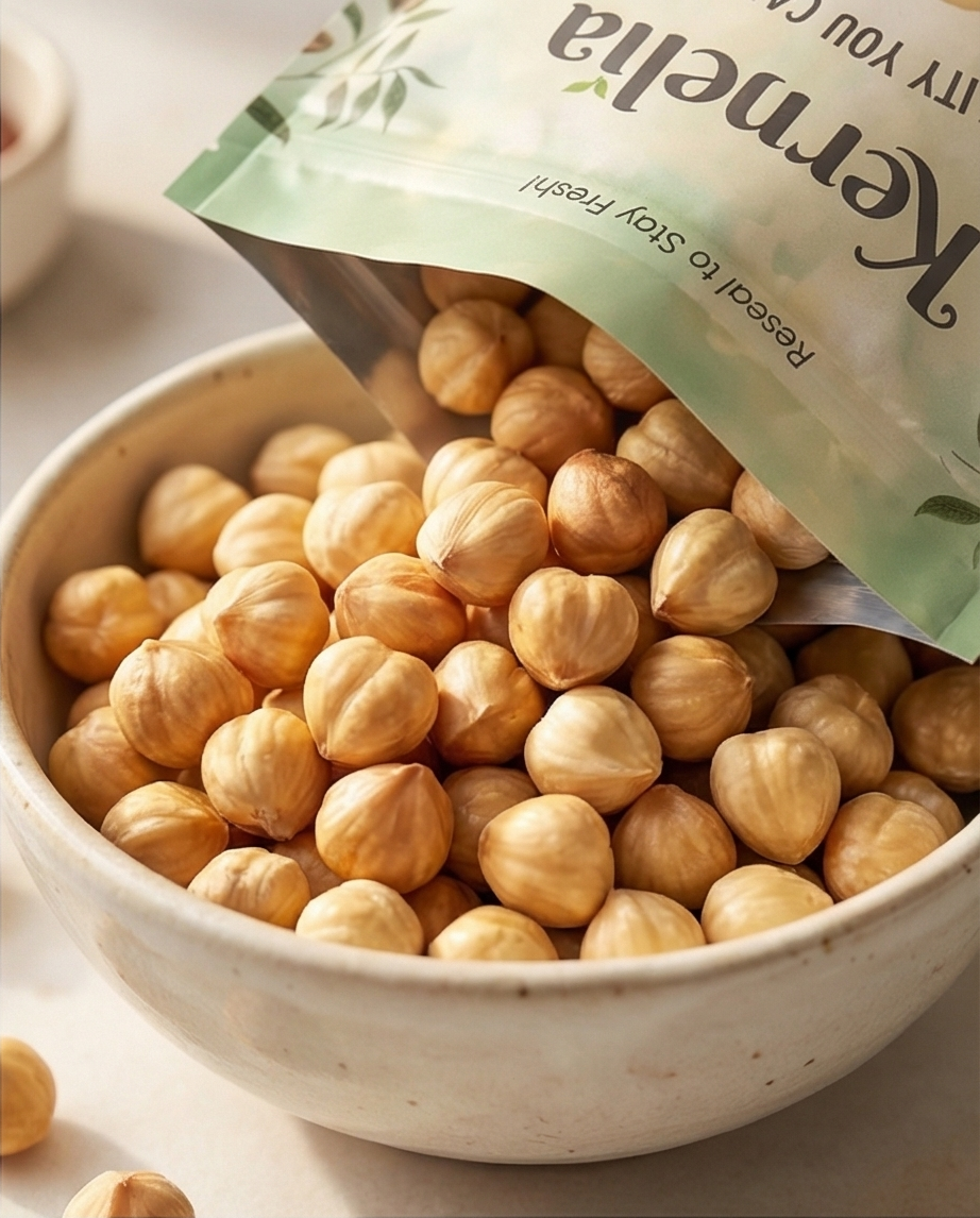 Filbert Kernel Oregon Hazelnut Kernels (Filberts) – Raw & Unsalted – Kernelia Nuts
