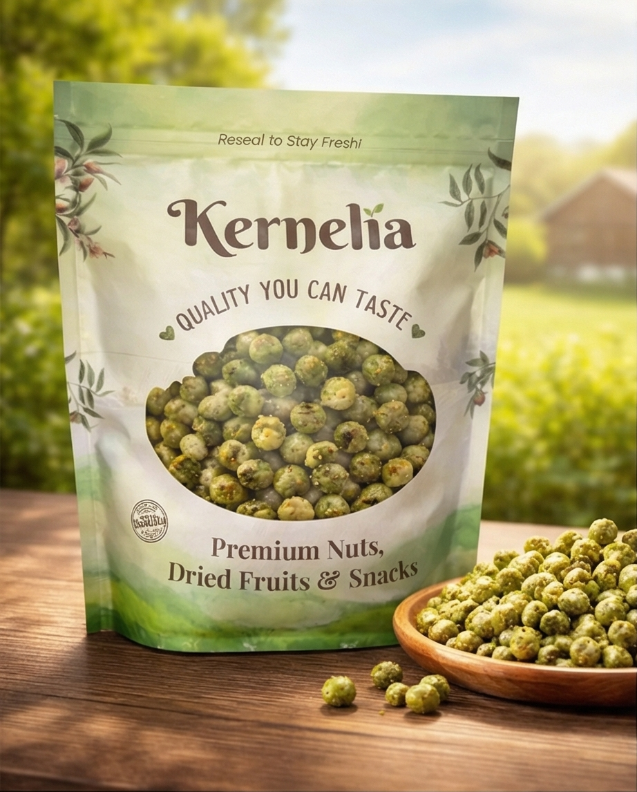 Wasabi-Coated Green Peas – Spicy Japanese Style