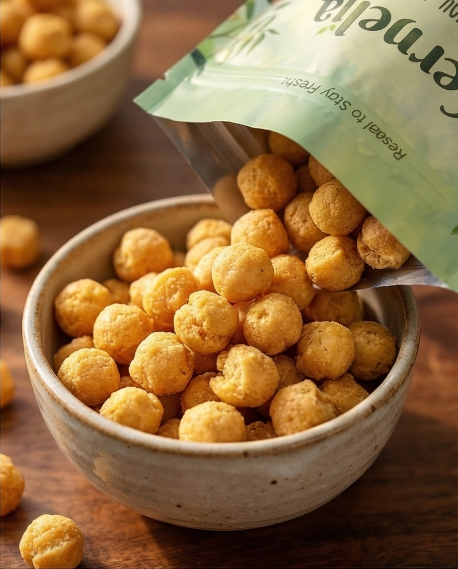 Japanese-Style Peanut Crackers – Classic Crunch
