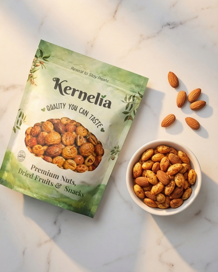 Japanese-Style Chili Peanut Crackers – Spicy Crunch