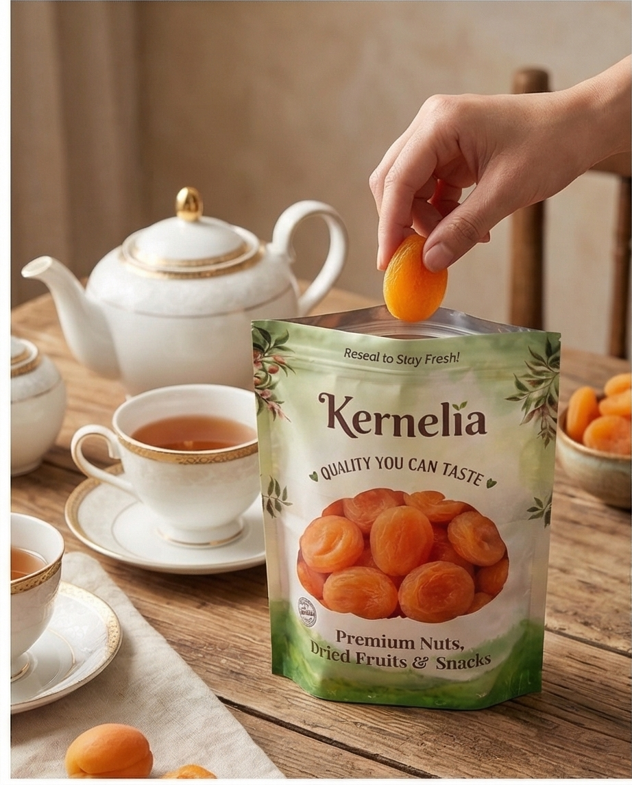 Jumbo Turkish Dried Apricots – Sweet, Soft & Juicy