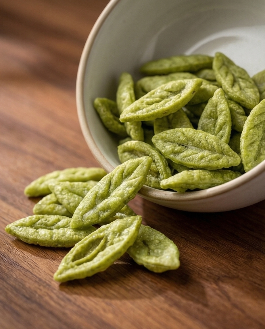 Sea Salt Flavored Green Bean Chips – Crispy & Fresh Flavor
