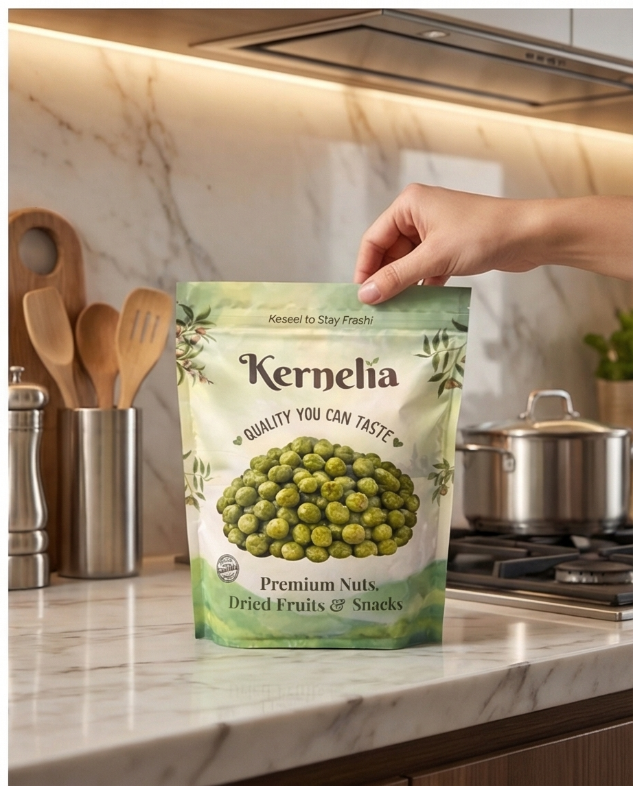 Sea-Salted Fried Green Peas – Extra Crunchy, Savory & Irresistible Snack