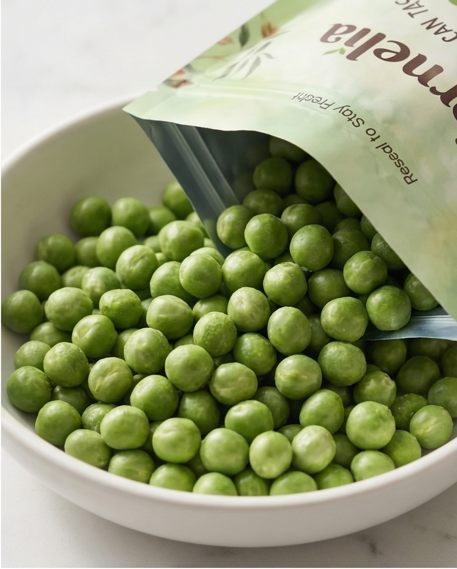 Wasabi-Coated Green Peas – Crisp Crunch with Clean & Spicy Flavor
