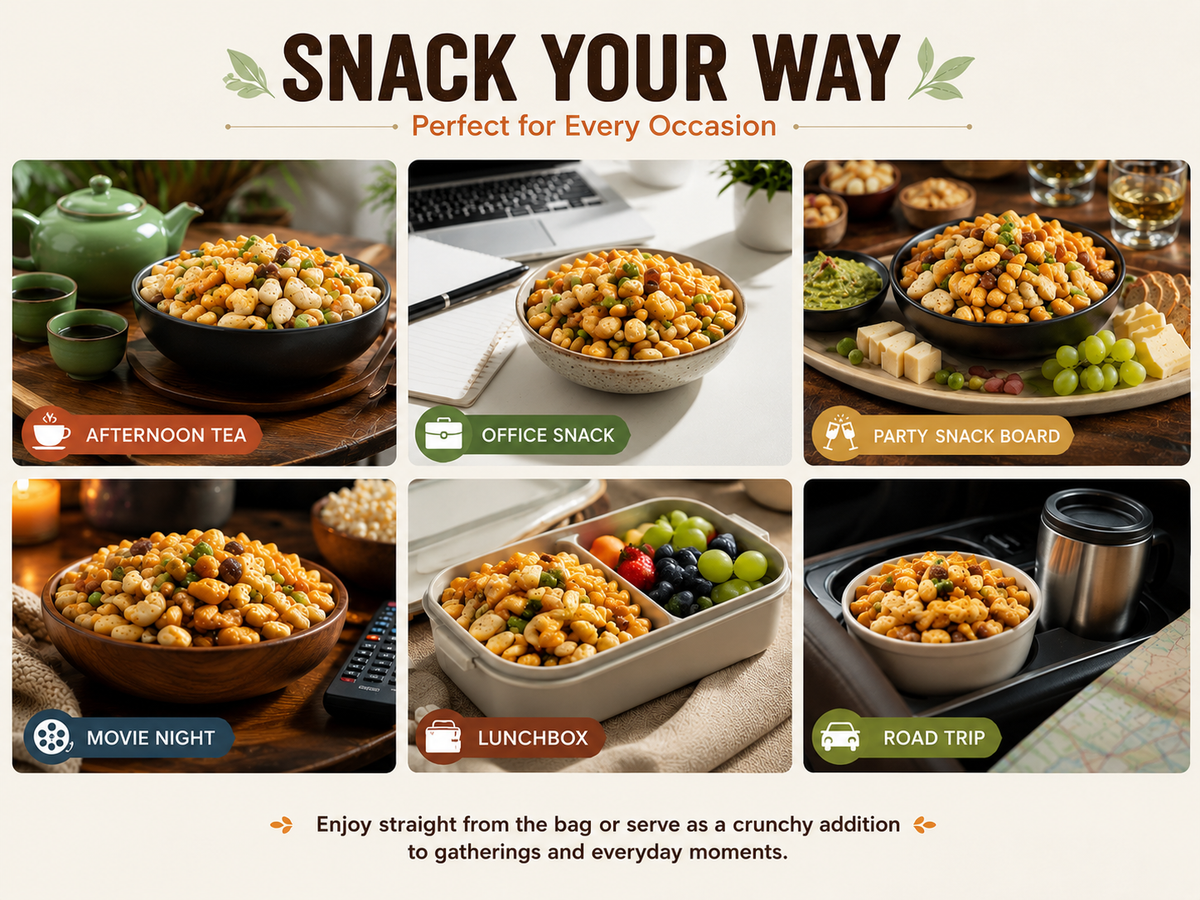 Natural Rice Crackers – Light, Crispy Texture with Clean & Simple Taste